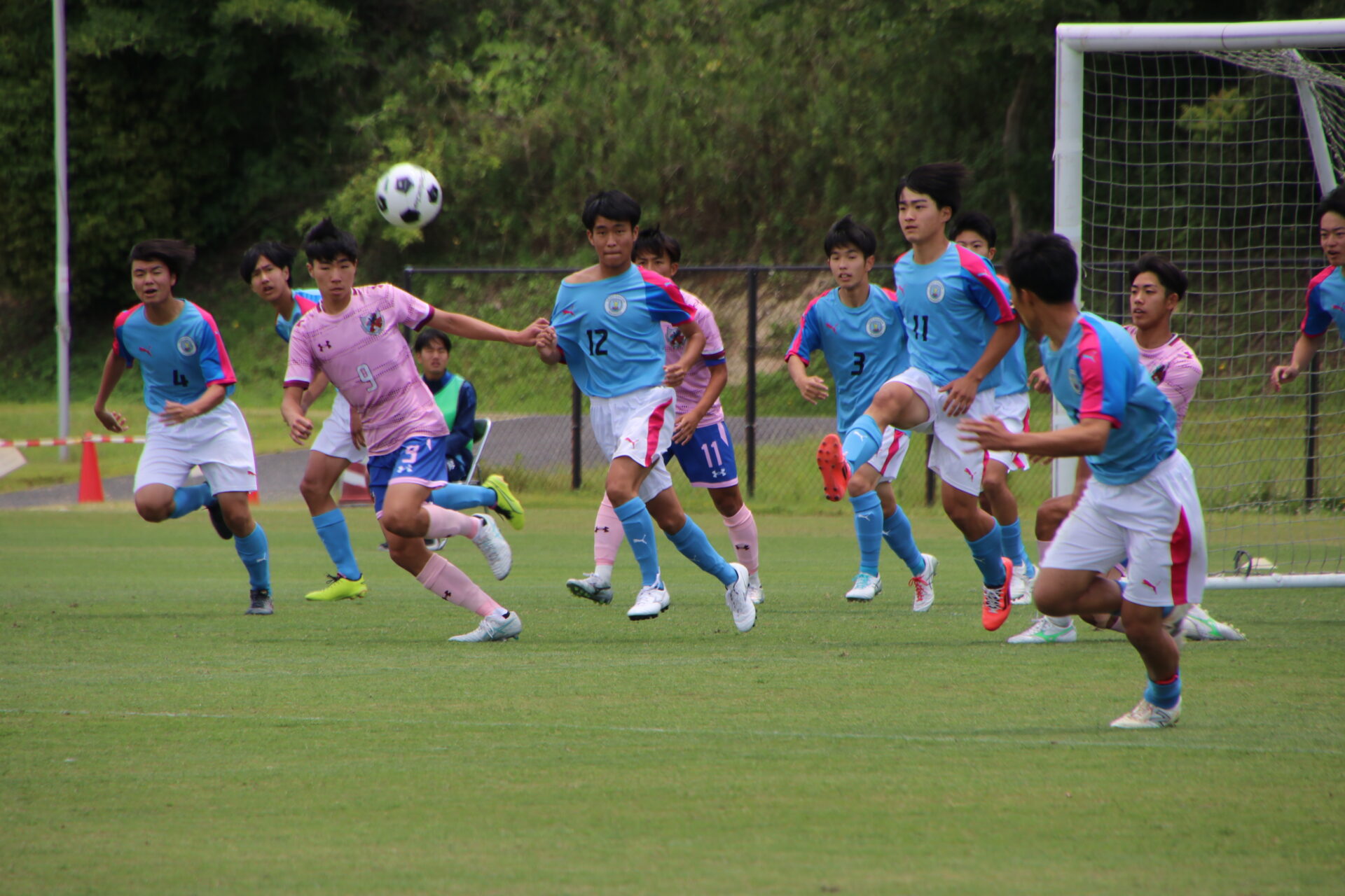 高総体1日目サッカー